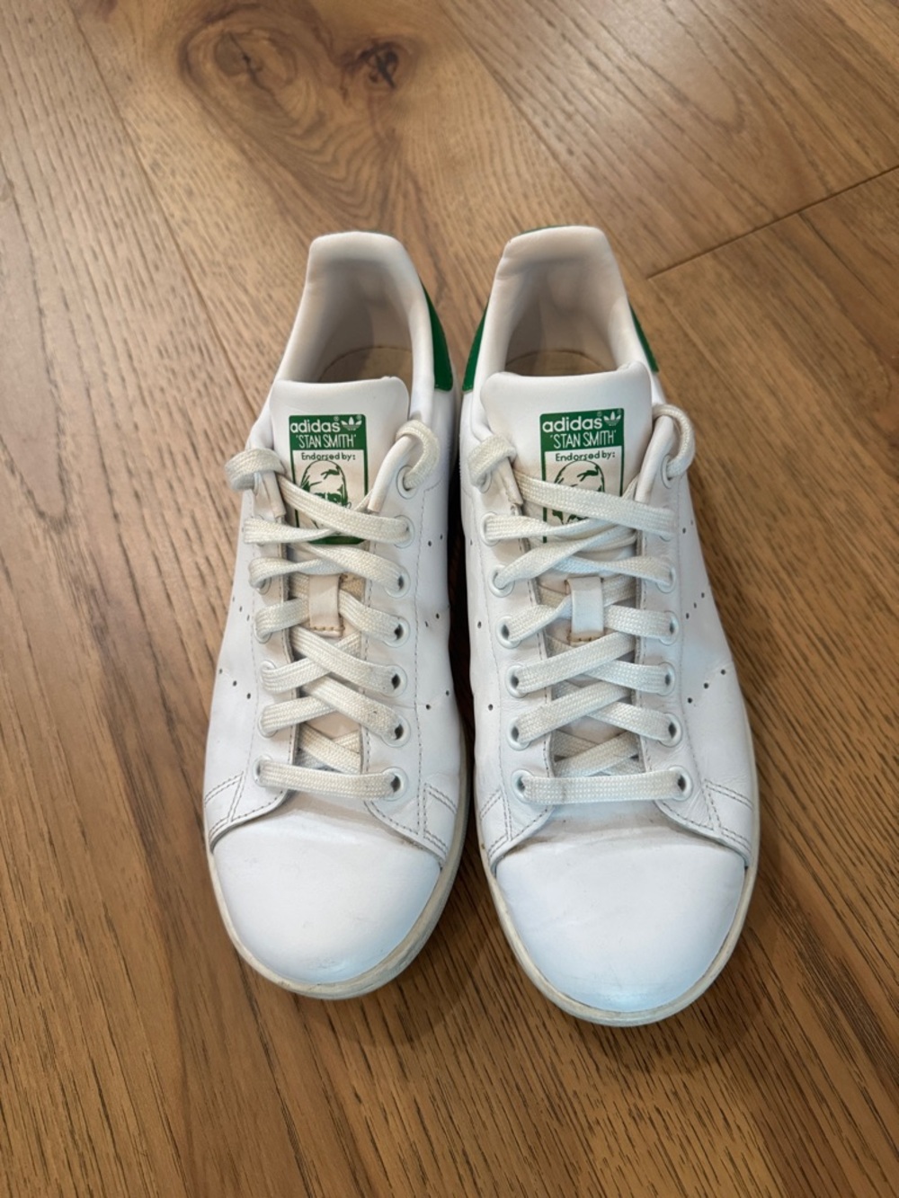 adidas White & Green Women’s  Sneakers